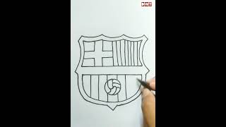Barcelona Logo Drawing |