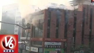 Fire Accident In a Building In Begumpet