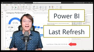 เทคนิค Power BI แสดงวัน-เวลาอัพเดตล่าสุด [Last Refresh]