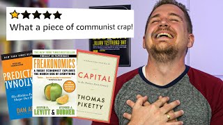 Reacting to The Funniest One-Star Reviews of Economics Books