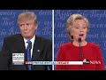 presidential debate highlights clinton trump debate cybersecurity hacks