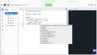 Merge TXT and CSV Files | Automate Everything with Python