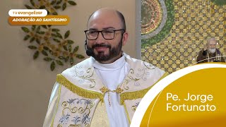 Adoração ao Santíssimo | 18/04/24 - TV EVANGELIZAR AO VIVO @PadreManzottiOficial