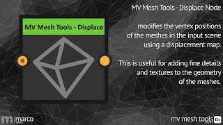 MV Mesh Tools - Displace Node