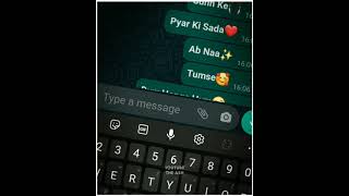 Humko Sirf Tumse Pyar Hai Status / Kumar Sanu Status / WhatsApp Chat Status / The Ash