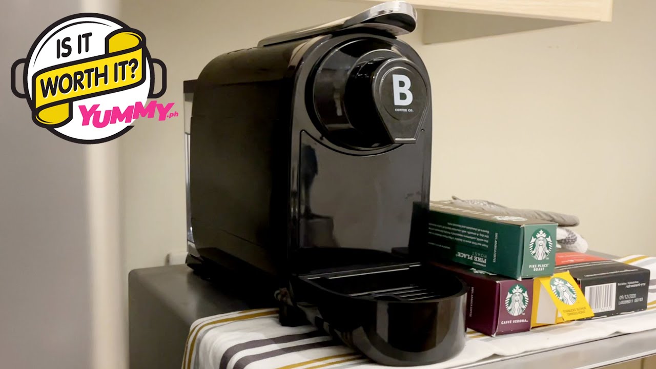 Is It Worth It: B. Coffee Co. Freshman Capsule Coffee Machine | Yummy ...