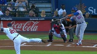 NYM@ATL: Norris strikes out Cespedes swinging