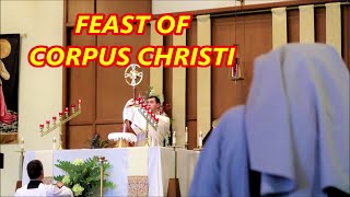 ST JULIE BILLIART PARISH'S FEAST OF CORPUS CHRISTI DARTMOUTH, MA.