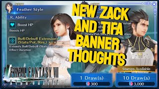 NEW Water Tifa + Ice Zack Banner Review - FF7 Ever Crisis