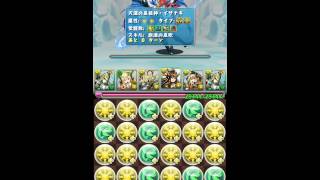 《パズドラ》                ヘライース超地獄級              究極アテナで攻略