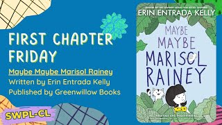 First Chapter Friday - Maybe Maybe Marisol Rainey
