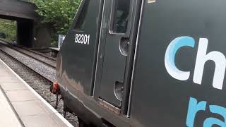 Chiltern Railways 82301 and 68015 at Smethwick Galton Bridge