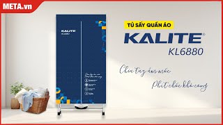 Hướng dẫn lắp đặt và sử dụng tủ sấy quần áo Kalite KL6880 | META.vn