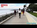 walking oh the seaside. san diego california usa 🇺🇸