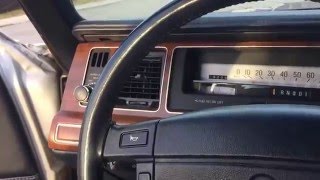 1991 Mercury Grand Marquis Start and Walkaround