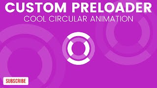 CSS Spinner Loader Animation | Custom Loading Animation Using HTML & CSS