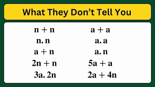 What They Don’t Tell You About Algebra! Easy Variable Tricks Explained