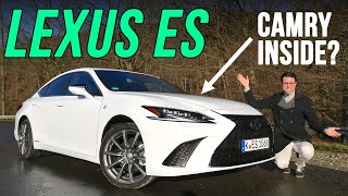 2022 Lexus ES 300h F Sport REVIEW - better than A6, E-Class and 5-Series?