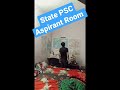 state psc aspirant room 🎯 shorts motivation upsc study studymotivation ias quotes ips vlog🔥