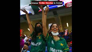 Top2 Thriller Matches Of Pakistan #cricket #shorts