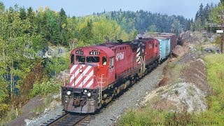 Alco/MLW, Canadian Pacific Rail action at Franz, Ontario 1994