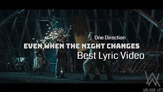 One Direction - Night Changes Lyrics ( Best Lyric Video )