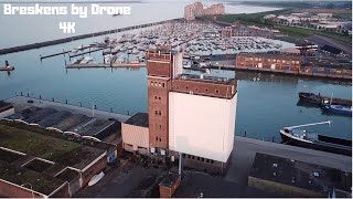 Breskens by drone 4K video