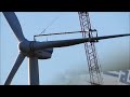 windkraftrad wird repariert vestas v100 wind turbine generator getting fixed ltm 1500 8.1 kran crane