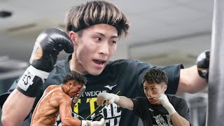 NAOYA INOUE training like a SAVAGE for EXACTLY 4 minutes