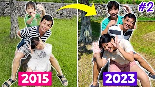 24 JAM NGINAP HOTEL KENANGAN JADUL DI PUNCAK ! PART 2 | RECREATE FOTO ANAK | Vlog Lucu