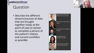 Integrating Disparate Data Sources for a Holistic Patient Picture (Sponsored by Healthcare Triangle)