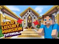 Building a Luxury Gold House in Minecraft – See the Ultimate Wealthy Build!