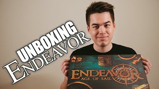 Unboxing Endeavor: Age of Sail Kickstarter Edition