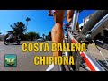 Hyperlapse DJI Osmo Action 4 Ultra Wide (11mm) Bike Driving Costa Ballena Chipiona Cadiz Spain 4K