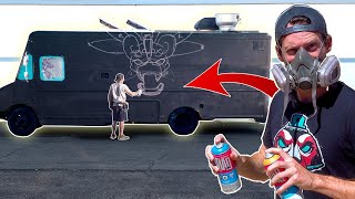 Custom Painting This Food Truck from Boring to Badass!