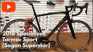 2018 Specialized Tarmac Sport - Sagan Superstar paint