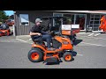 kubota t2290 lawn mower