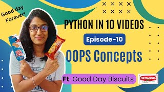 Python in 10 videos: OOPS | Inheritance | Polymorphism | encapsulation | Abstraction [Ep-10] #python