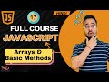 JavaScript Tutorial in Hindi #17 | JavaScript Array Basics (2025)