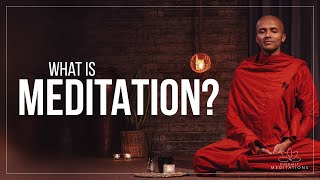 What is Meditation..? | Buddhism In English