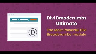 Divi Breadcrumbs Ultimate