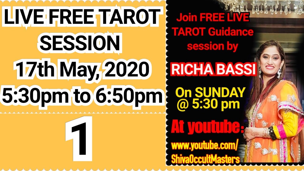 Live FREE TAROT READING Session - YouTube