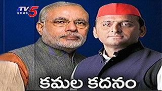 PM Modi VS Akhilesh Yadav Back to Back Counters | UP Elections 2017 | TV5 News