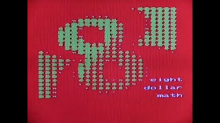 VIC 20 demo  EIGHT DOLLAR MATH