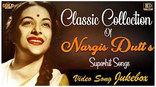Classic Collection Of Nargis Dutt's Superhit Songs Jukebox - (HD) Hindi Old Bollywood Songs
