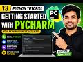 PyCharm Tutorial for Beginners | Getting Started with PyCharm IDE in Python