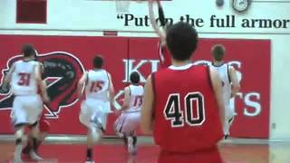 Seattle - Archbishop Murphy High's Zach Gordon blocks and takes it for the 2-hand slam