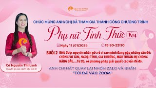 [TRỰC TIẾP] Chương trình PHỤ NỮ TỈNH THỨC Buổi 2/3