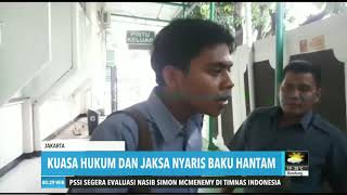 Kuasa Hukum dan Jaksa Nyaris Baku Hantam di PN Jaksel | REDAKSI MALAM (11/09/19)