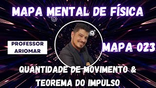 Mapa Mental 023 - Quantidade de Movimento \u0026 Teorema do Impulso